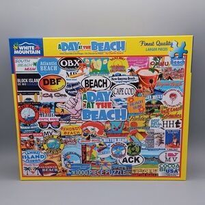 White Mountain A Day at the Beach Puzzle